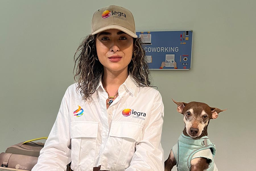 Alexandra Granados, fundadora de Reccycles